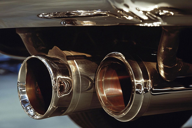 Rusted muffler